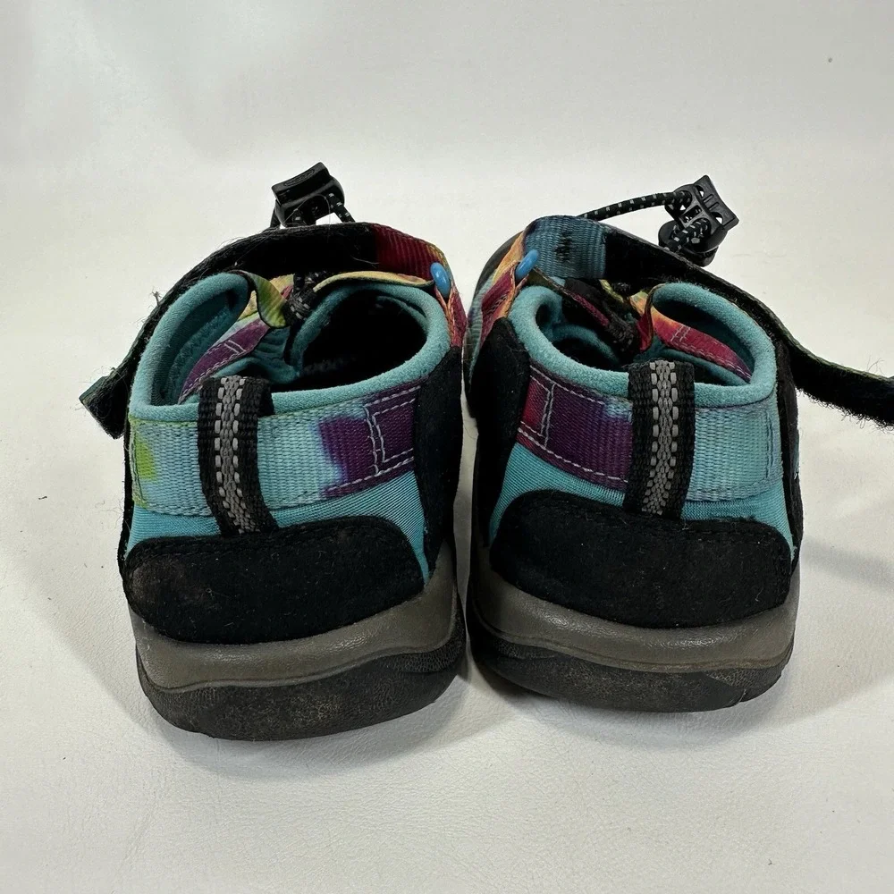 KEEN‎ Newport H2 Rainbow Tie Dye Sandal Big Kid Size 2 Water Hiking Sport Shoes